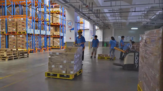 榮慶物流與科朗叉車共同價值觀成就共贏合作