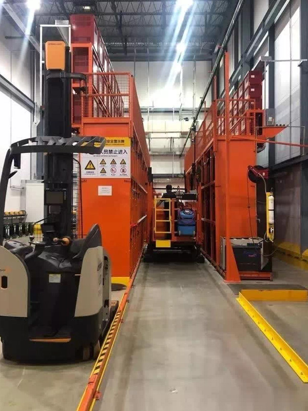 65臺科朗叉車交付沃爾瑪華南生鮮配送中心